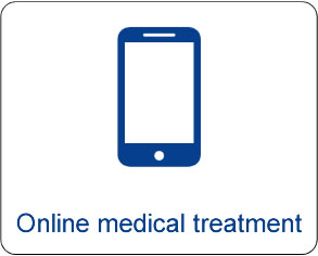 Online medical treatment　